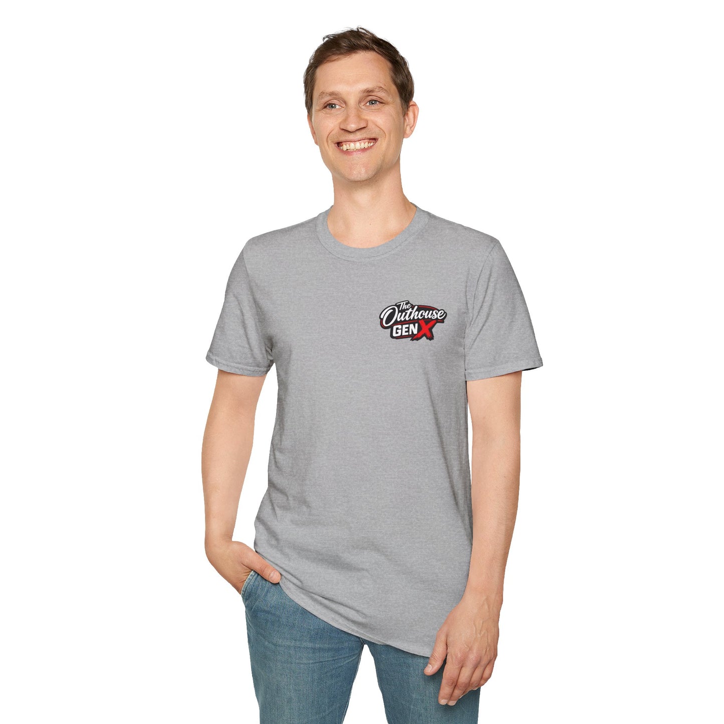 Gen X Hose Water T-Shirt — "Raised on Hose Water" Retro Firehouse Tee