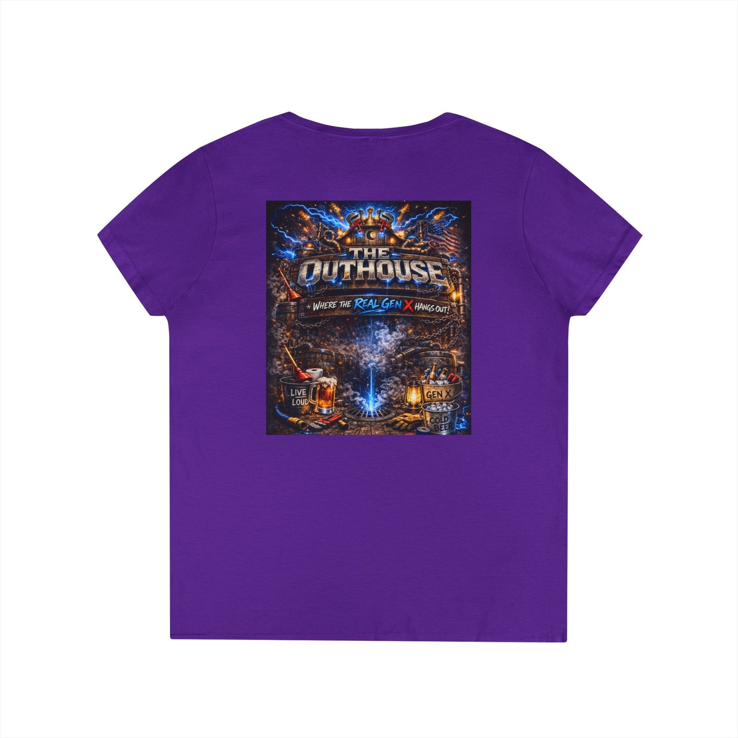 THE OUTHOUSE – GEN X GARAGE SERIES V-NECK