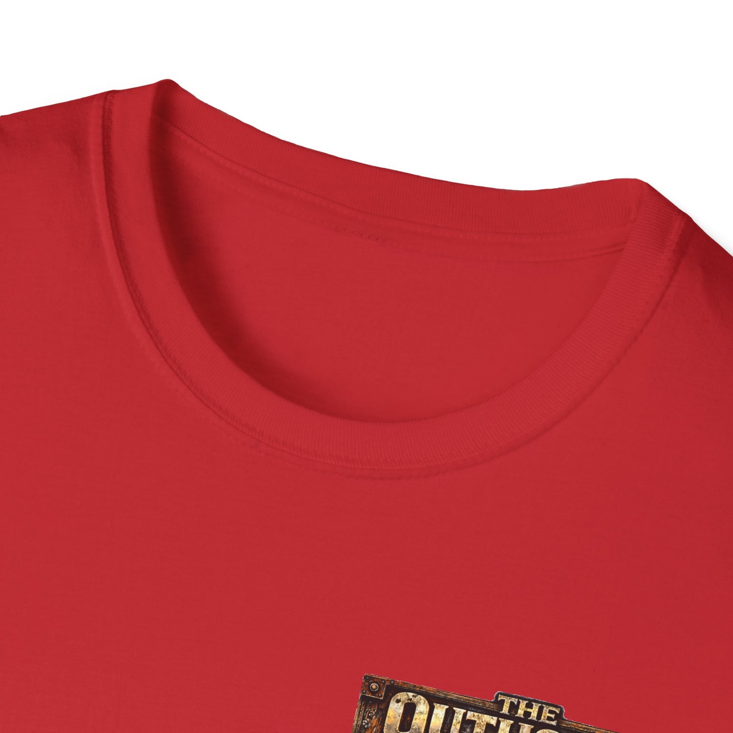 Outhouse Salute T-Shirt — Rustic Hand Gesture Graphic Tee