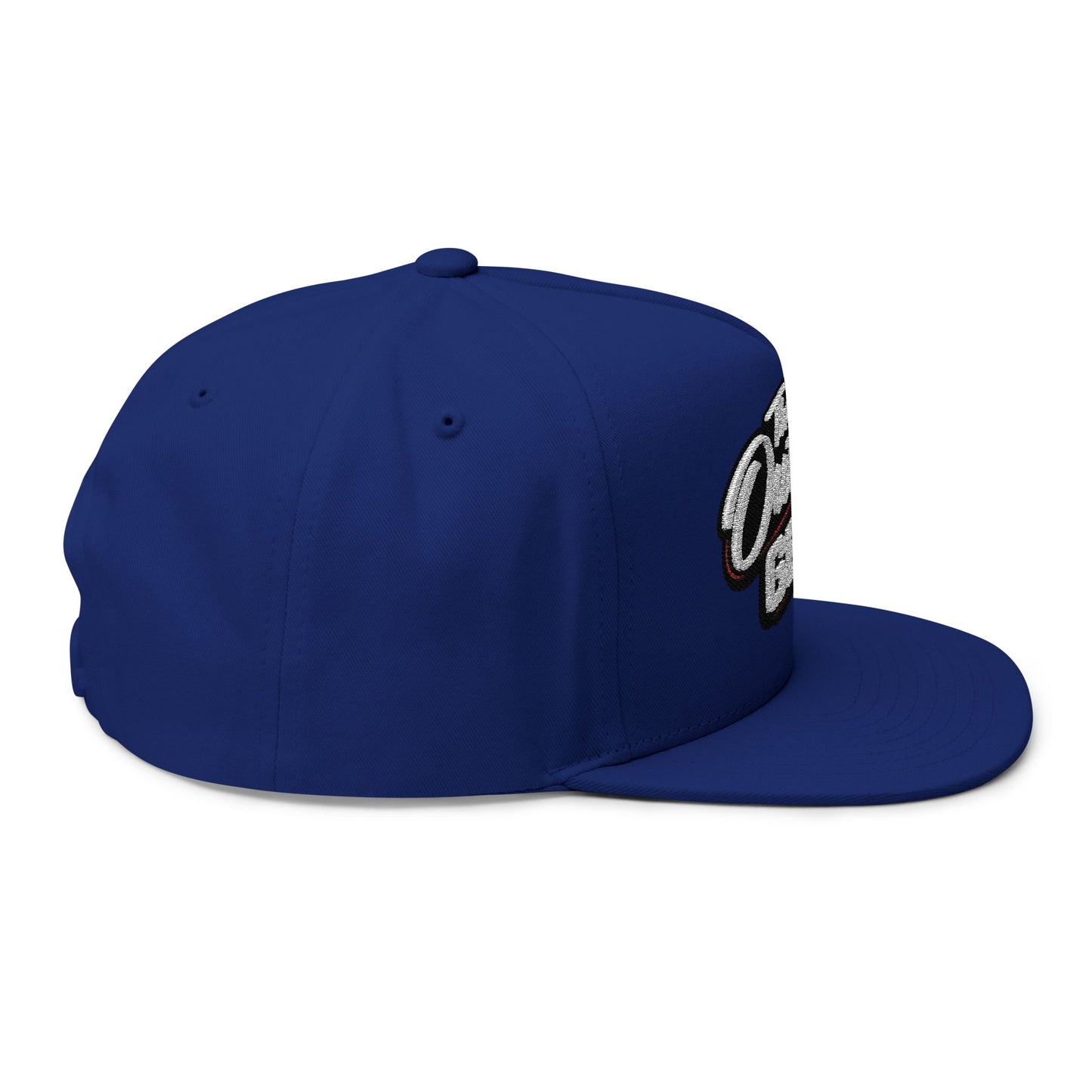 Flat Bill Cap — "The Outhouse Gen X" Embroidered Snapback