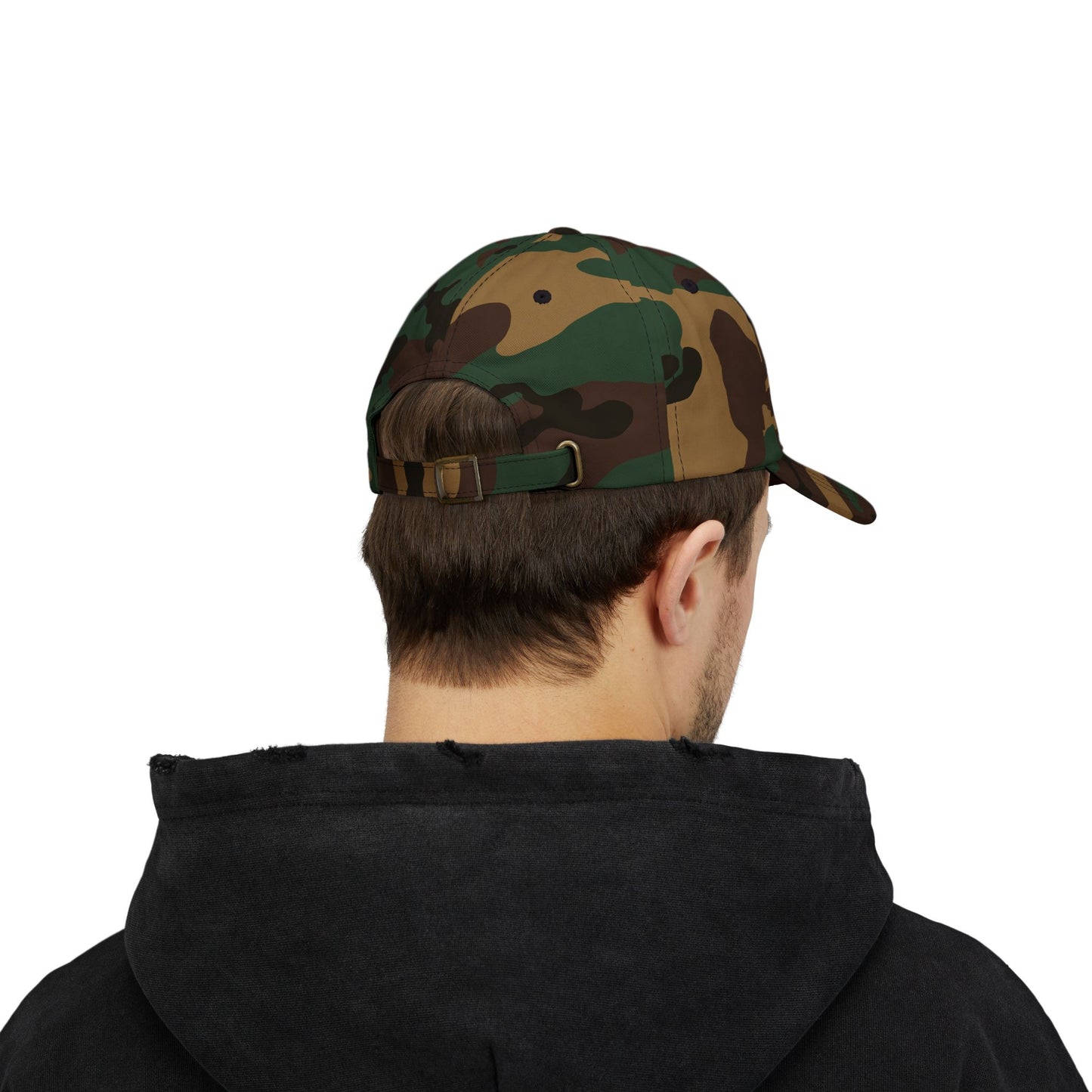 Outhouse Gen‑X Dad Cap — Bold Red X Logo Hat