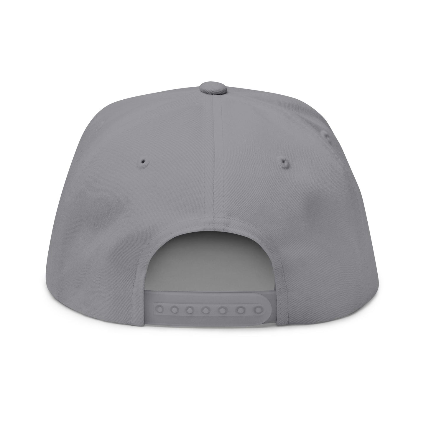 Flat Bill Cap — "The Outhouse Gen X" Embroidered Snapback