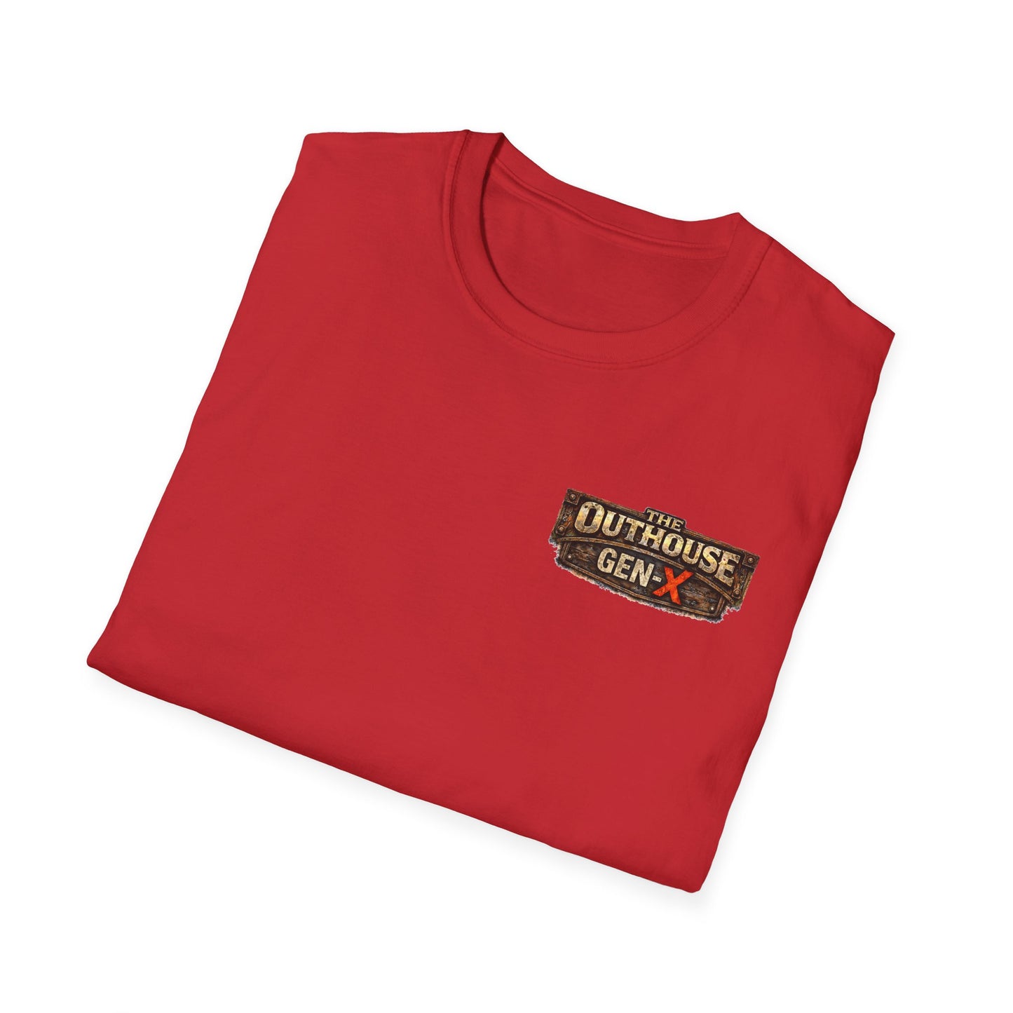 The Outhouse Cold Beer T-Shirt — Gen‑X Garage Hangout Graphic Tee